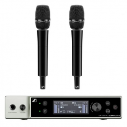 森海塞爾 SENNHEISER EW-DX 865-S雙通道數(shù)字無線手持套裝（超心形電容）